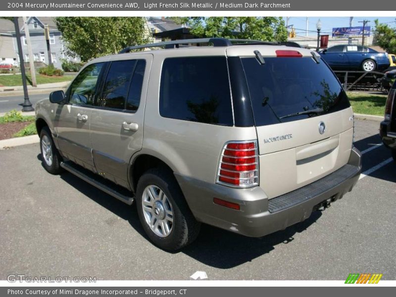 Light French Silk Metallic / Medium Dark Parchment 2004 Mercury Mountaineer Convenience AWD