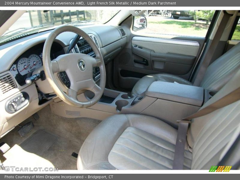 Light French Silk Metallic / Medium Dark Parchment 2004 Mercury Mountaineer Convenience AWD
