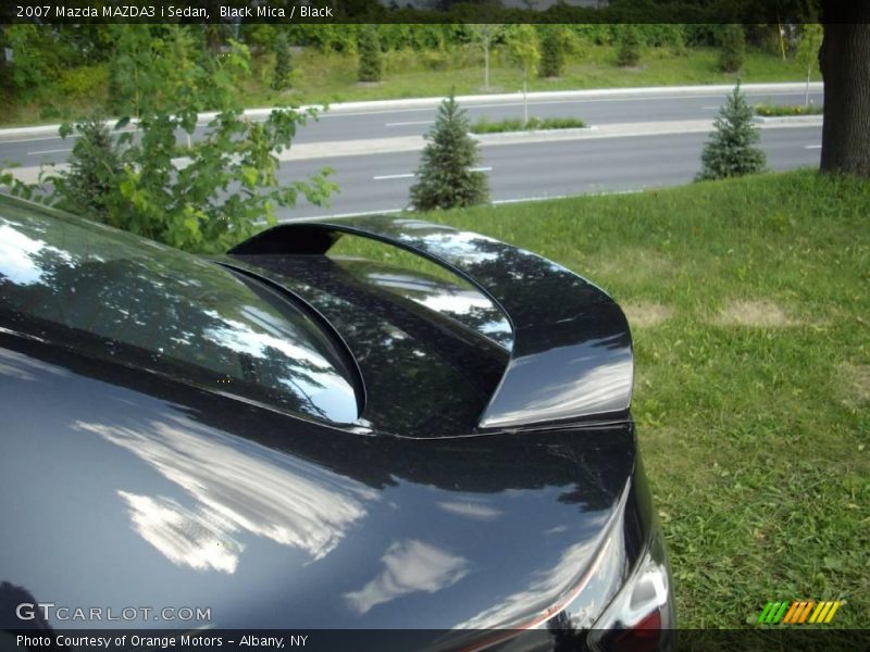 Black Mica / Black 2007 Mazda MAZDA3 i Sedan