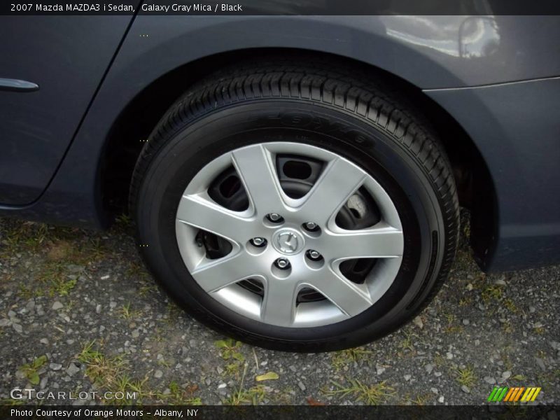 Galaxy Gray Mica / Black 2007 Mazda MAZDA3 i Sedan