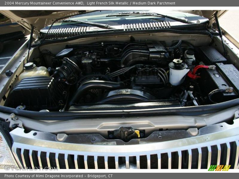 Light French Silk Metallic / Medium Dark Parchment 2004 Mercury Mountaineer Convenience AWD