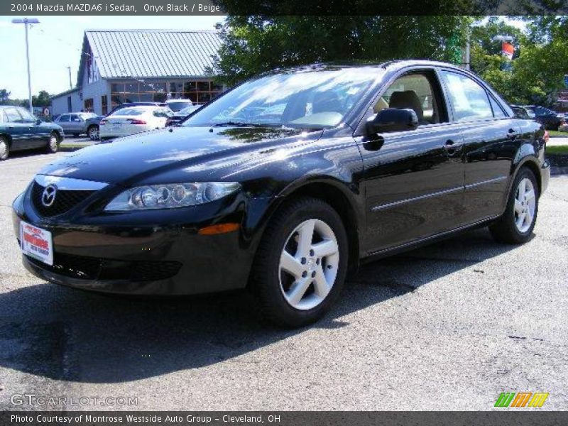 Onyx Black / Beige 2004 Mazda MAZDA6 i Sedan