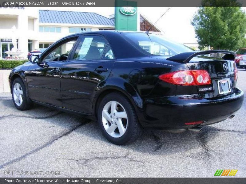 Onyx Black / Beige 2004 Mazda MAZDA6 i Sedan