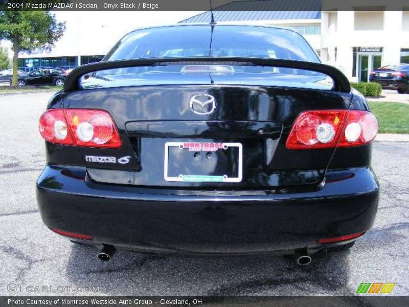 Onyx Black / Beige 2004 Mazda MAZDA6 i Sedan