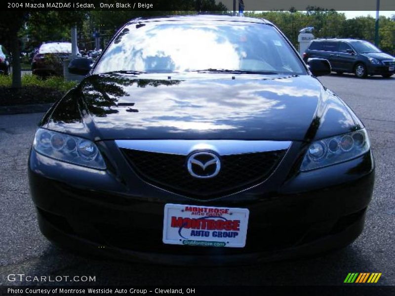 Onyx Black / Beige 2004 Mazda MAZDA6 i Sedan