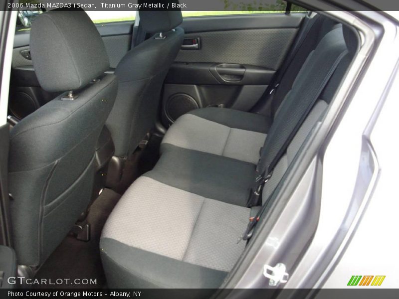 Titanium Gray Metallic / Black 2006 Mazda MAZDA3 i Sedan