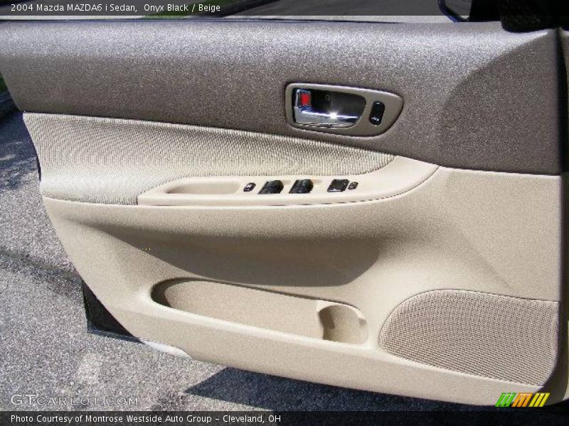 Onyx Black / Beige 2004 Mazda MAZDA6 i Sedan