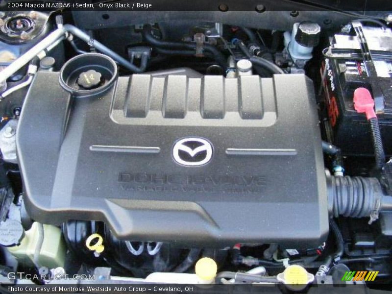 Onyx Black / Beige 2004 Mazda MAZDA6 i Sedan