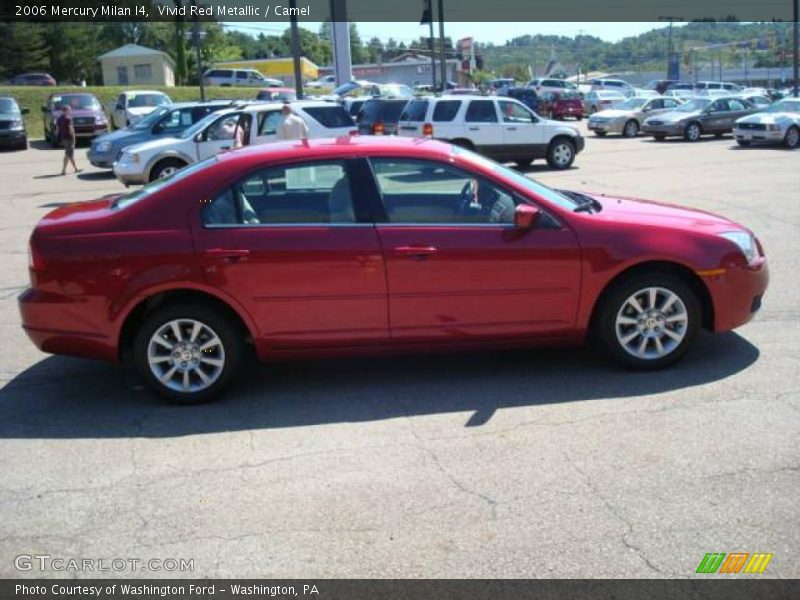 Vivid Red Metallic / Camel 2006 Mercury Milan I4