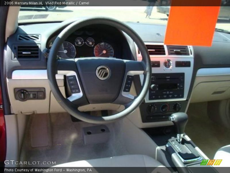 Vivid Red Metallic / Camel 2006 Mercury Milan I4
