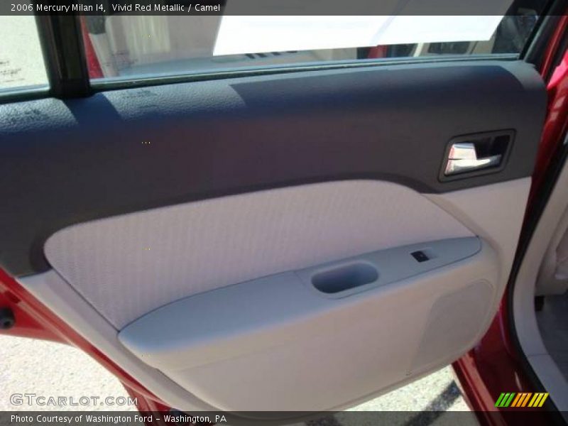 Vivid Red Metallic / Camel 2006 Mercury Milan I4