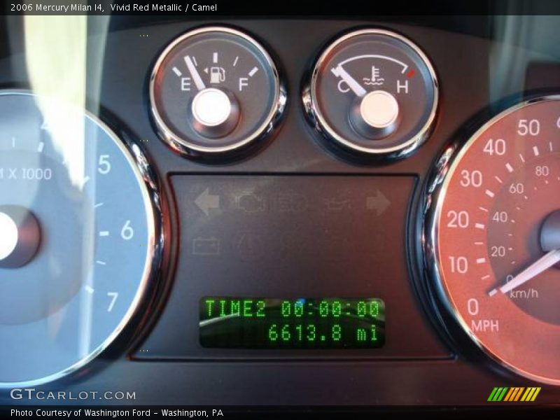 Vivid Red Metallic / Camel 2006 Mercury Milan I4