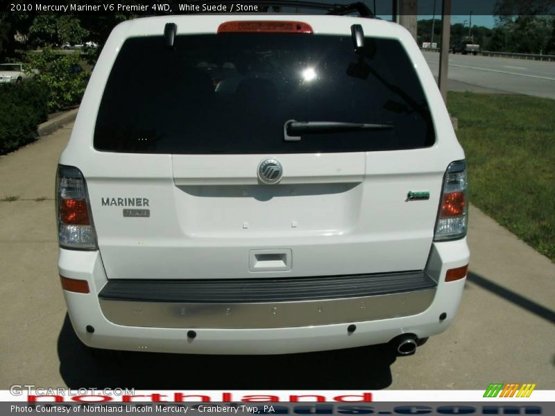 White Suede / Stone 2010 Mercury Mariner V6 Premier 4WD