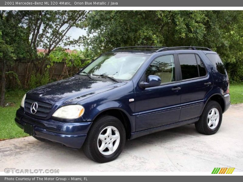 Orion Blue Metallic / Java 2001 Mercedes-Benz ML 320 4Matic