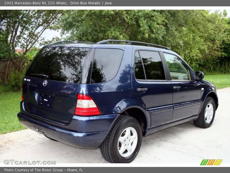 Orion Blue Metallic / Java 2001 Mercedes-Benz ML 320 4Matic