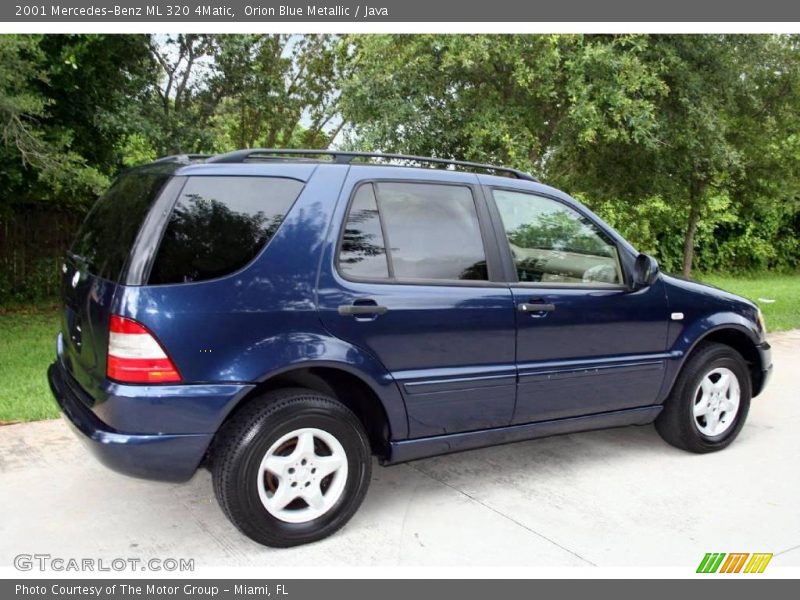 Orion Blue Metallic / Java 2001 Mercedes-Benz ML 320 4Matic