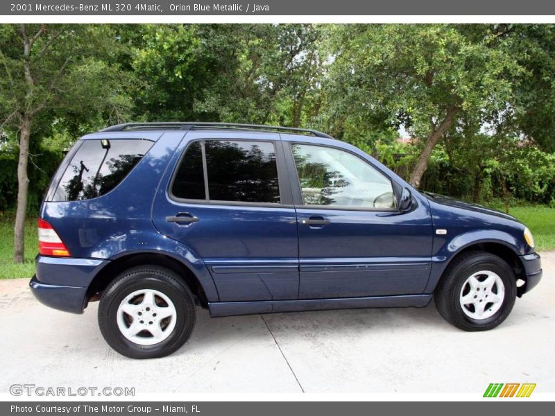 Orion Blue Metallic / Java 2001 Mercedes-Benz ML 320 4Matic