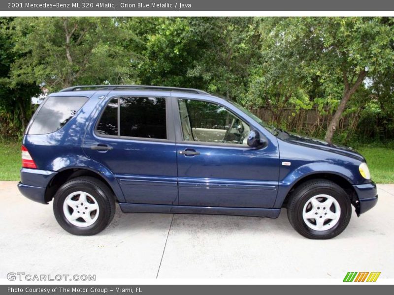 Orion Blue Metallic / Java 2001 Mercedes-Benz ML 320 4Matic