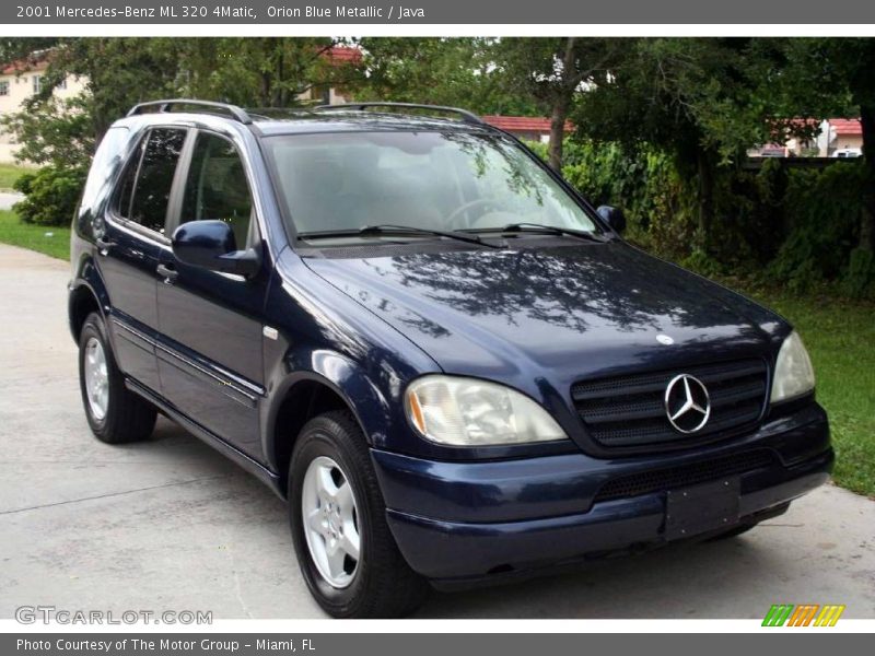 Orion Blue Metallic / Java 2001 Mercedes-Benz ML 320 4Matic