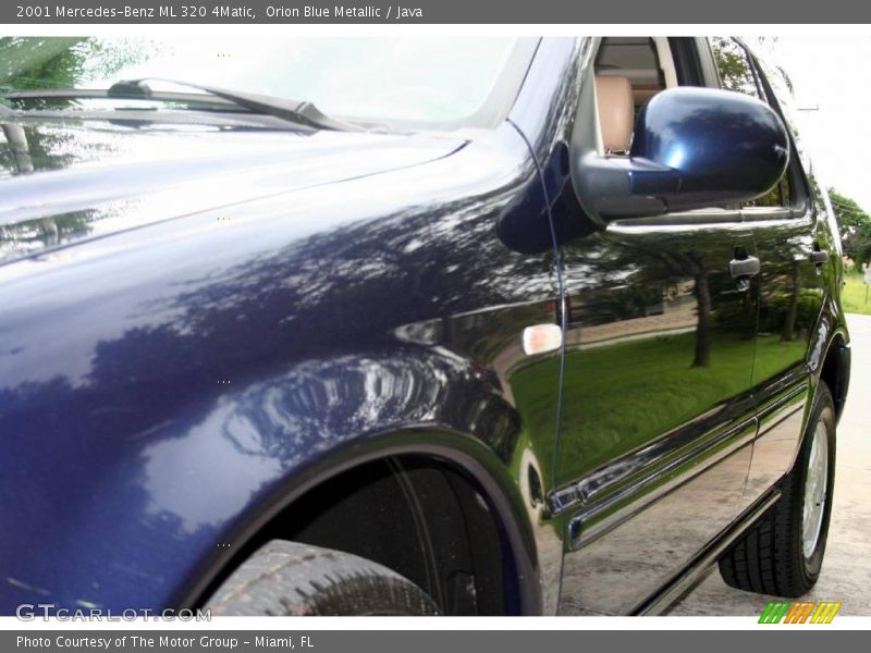 Orion Blue Metallic / Java 2001 Mercedes-Benz ML 320 4Matic
