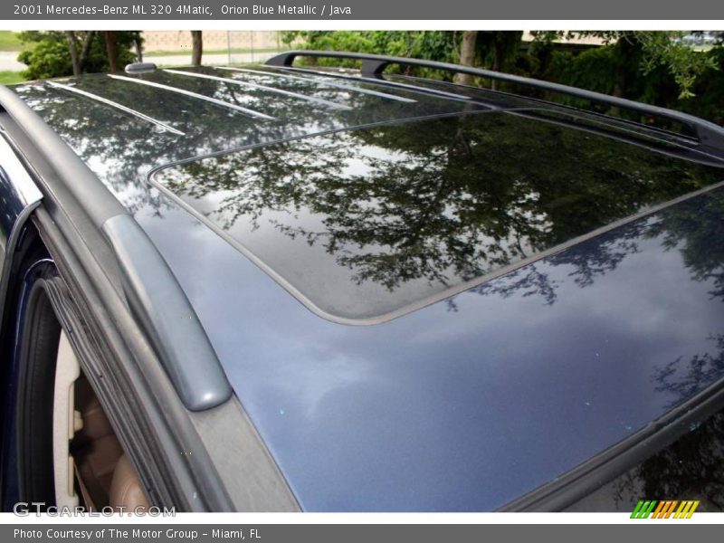 Orion Blue Metallic / Java 2001 Mercedes-Benz ML 320 4Matic