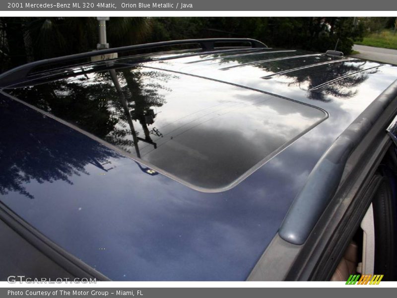 Orion Blue Metallic / Java 2001 Mercedes-Benz ML 320 4Matic