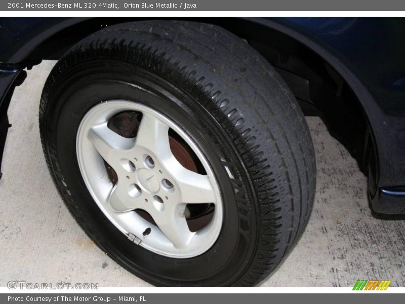 Orion Blue Metallic / Java 2001 Mercedes-Benz ML 320 4Matic