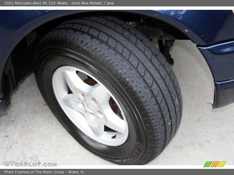 Orion Blue Metallic / Java 2001 Mercedes-Benz ML 320 4Matic