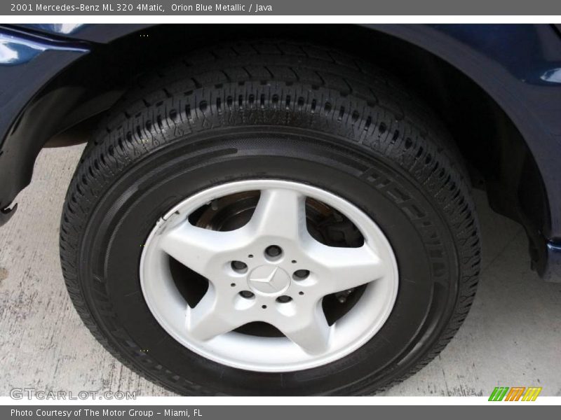 Orion Blue Metallic / Java 2001 Mercedes-Benz ML 320 4Matic
