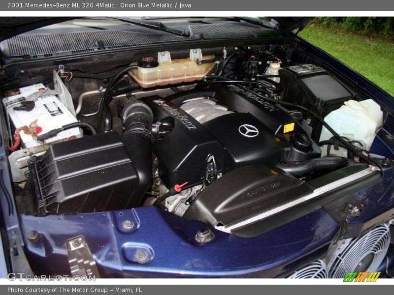 Orion Blue Metallic / Java 2001 Mercedes-Benz ML 320 4Matic