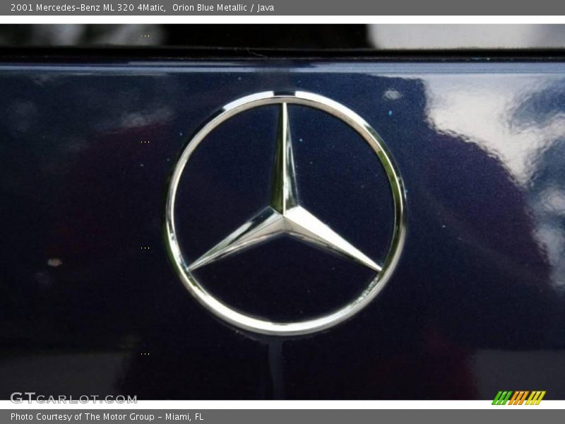 Orion Blue Metallic / Java 2001 Mercedes-Benz ML 320 4Matic