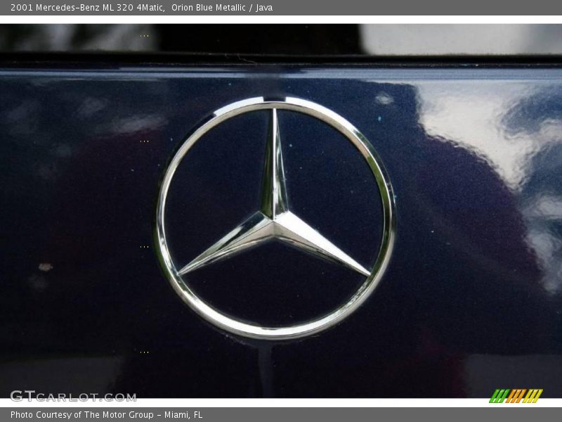 Orion Blue Metallic / Java 2001 Mercedes-Benz ML 320 4Matic