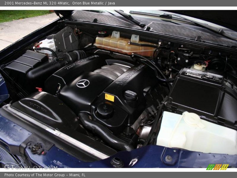 Orion Blue Metallic / Java 2001 Mercedes-Benz ML 320 4Matic