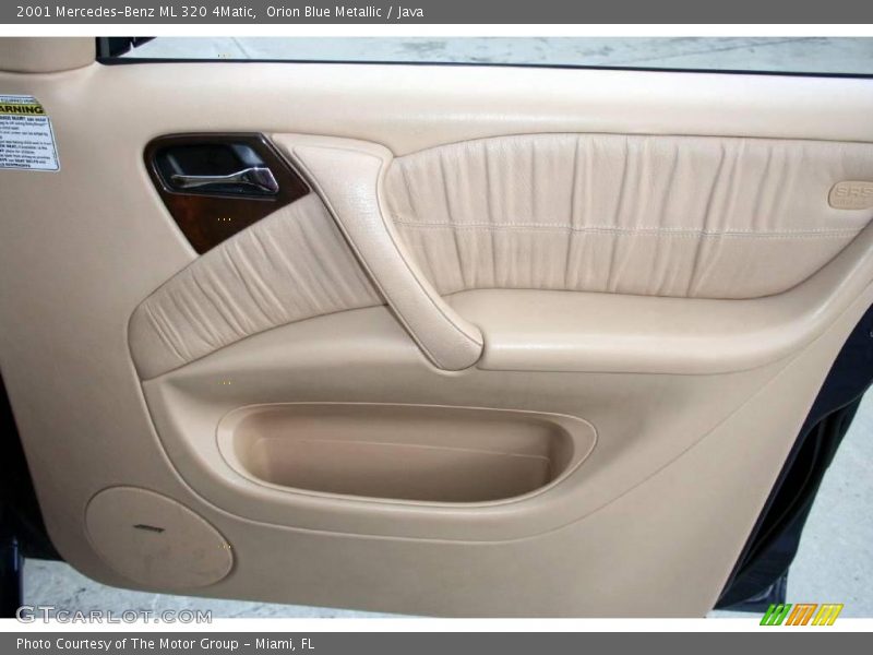 Orion Blue Metallic / Java 2001 Mercedes-Benz ML 320 4Matic