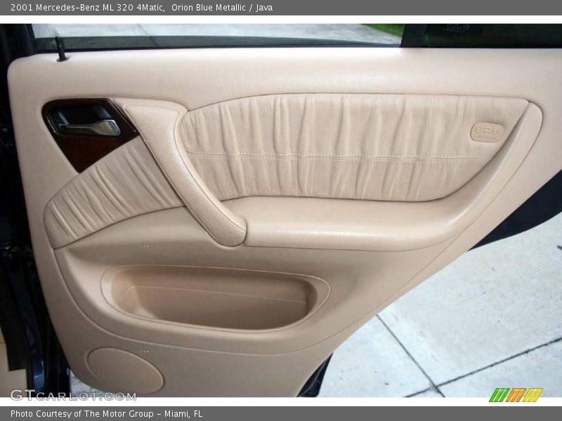 Orion Blue Metallic / Java 2001 Mercedes-Benz ML 320 4Matic