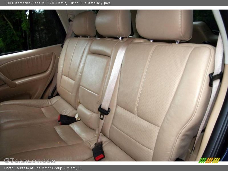 Orion Blue Metallic / Java 2001 Mercedes-Benz ML 320 4Matic