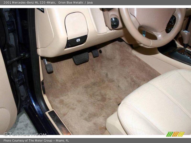 Orion Blue Metallic / Java 2001 Mercedes-Benz ML 320 4Matic