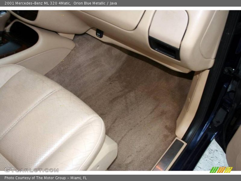 Orion Blue Metallic / Java 2001 Mercedes-Benz ML 320 4Matic