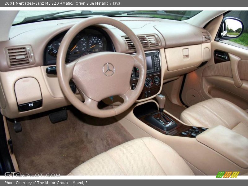 Orion Blue Metallic / Java 2001 Mercedes-Benz ML 320 4Matic