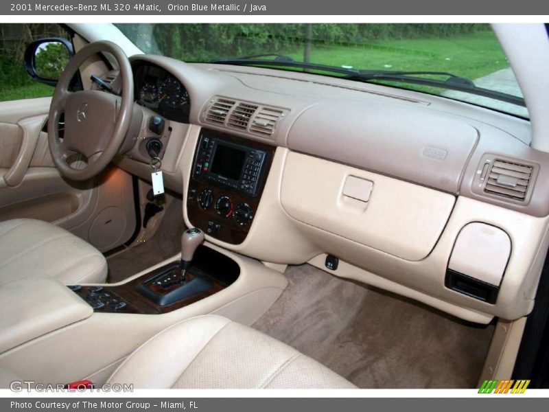 Orion Blue Metallic / Java 2001 Mercedes-Benz ML 320 4Matic