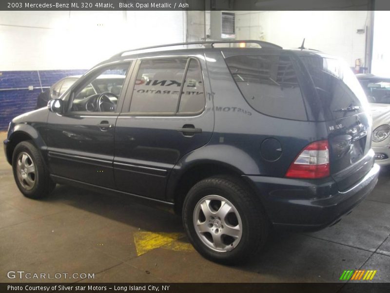 Black Opal Metallic / Ash 2003 Mercedes-Benz ML 320 4Matic
