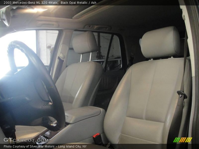 Black Opal Metallic / Ash 2003 Mercedes-Benz ML 320 4Matic