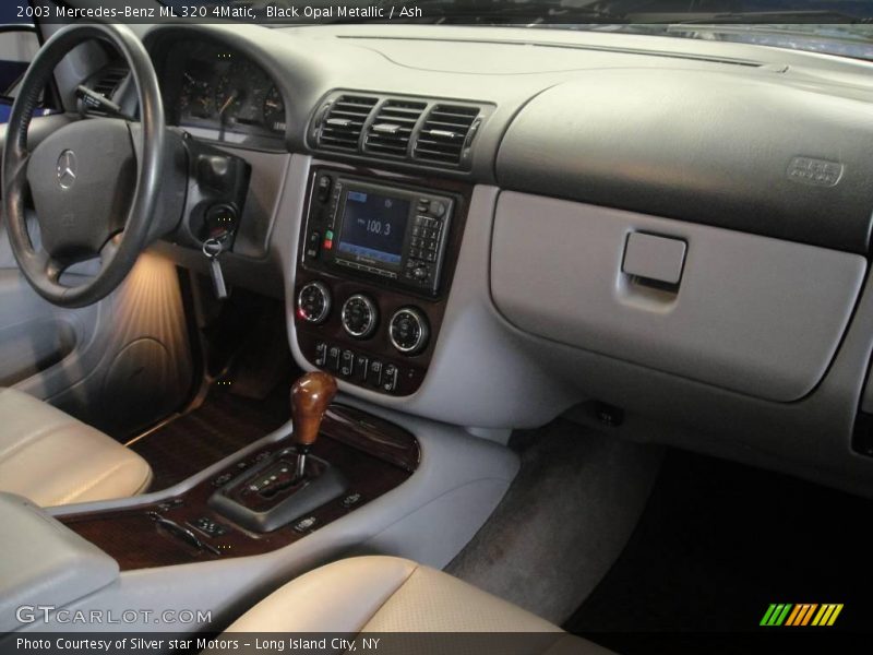 Black Opal Metallic / Ash 2003 Mercedes-Benz ML 320 4Matic