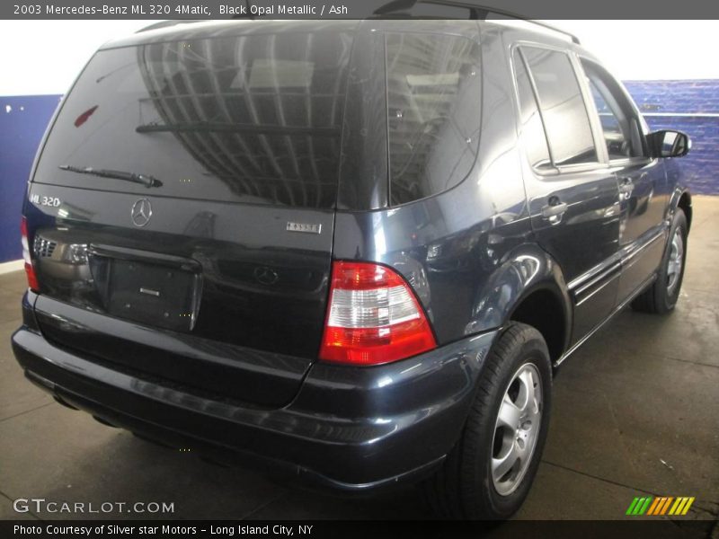 Black Opal Metallic / Ash 2003 Mercedes-Benz ML 320 4Matic
