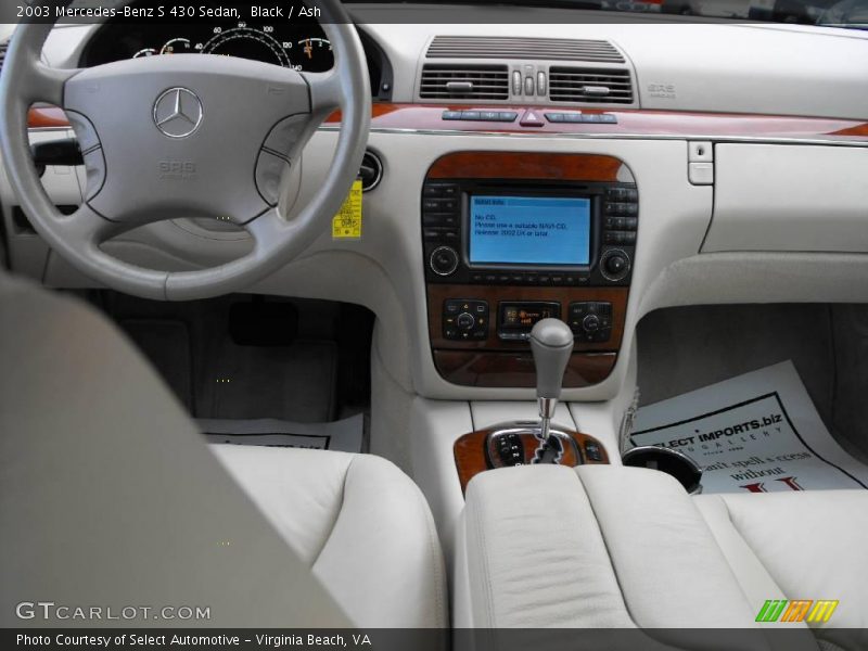 Black / Ash 2003 Mercedes-Benz S 430 Sedan