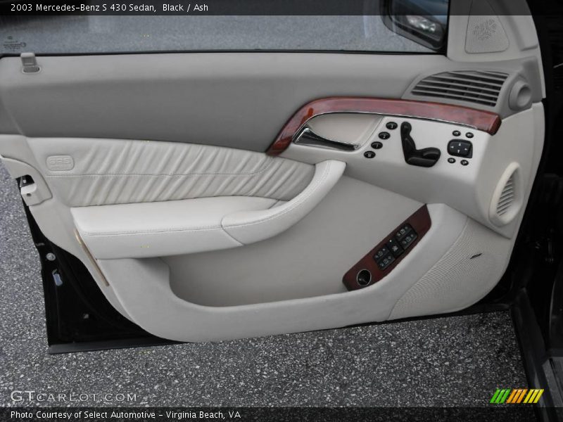 Black / Ash 2003 Mercedes-Benz S 430 Sedan