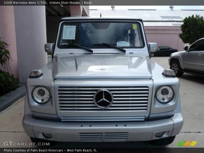 Iridium Silver Metallic / Black 2008 Mercedes-Benz G 500