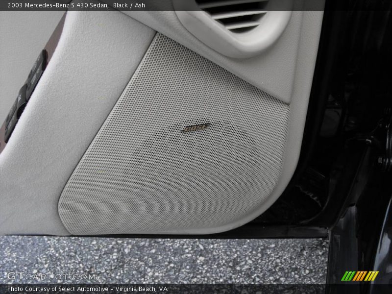 Black / Ash 2003 Mercedes-Benz S 430 Sedan