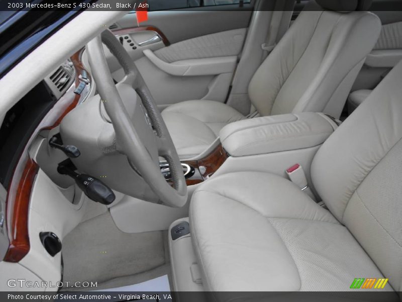 Black / Ash 2003 Mercedes-Benz S 430 Sedan