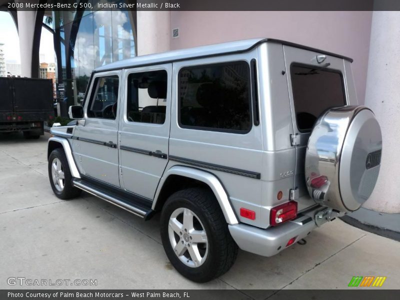 Iridium Silver Metallic / Black 2008 Mercedes-Benz G 500